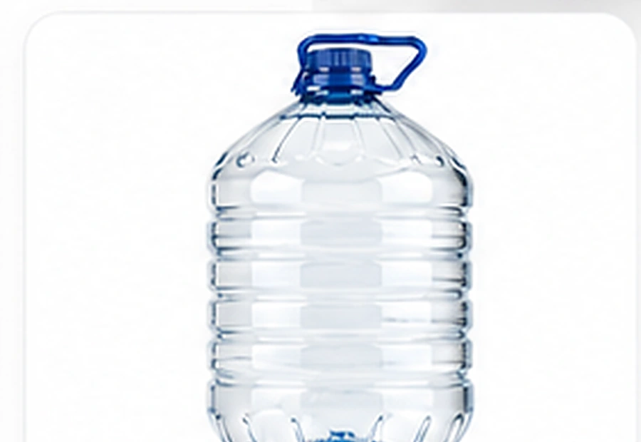 5 litre kulplu PET su şişesi